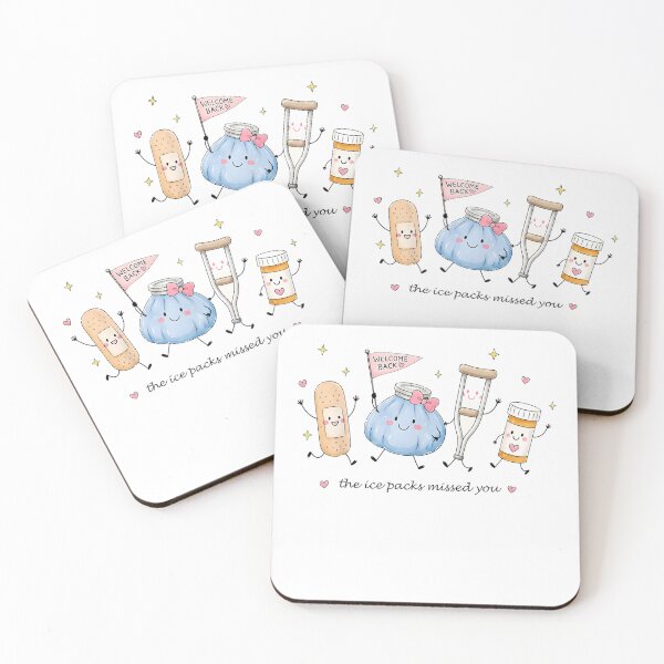 Item preview, welcome back the ice packs missed you school nurse  designed and sold by 3INEKMIZAN.
