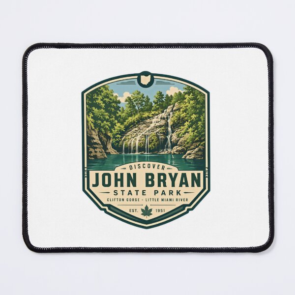 Item preview, Discover John Bryan State Park Clifton Gorge - Little Miami River Ohio State Park Explorer designed and sold by Simsimah26Parks.
