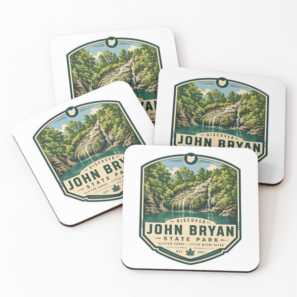 Item preview, Discover John Bryan State Park Clifton Gorge - Little Miami River Ohio State Park Explorer designed and sold by Simsimah26Parks.