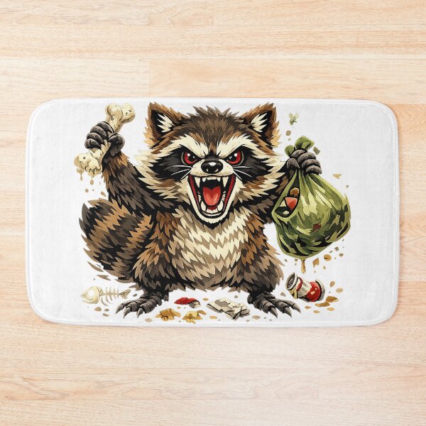 Item preview, Trash Panda's Delight - A Raccoon Rampage designed and sold by nikkolaus.