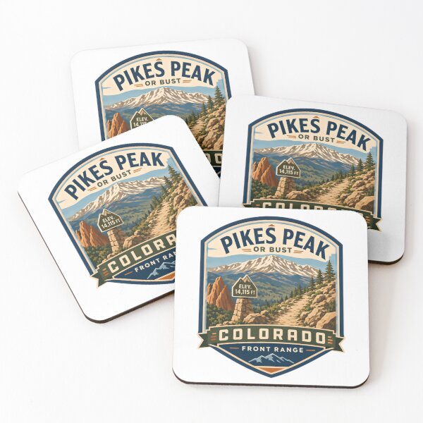 Item preview, Pikes Peak Or Bust Elev. 14,115 Ft Colorado Front Range Mountain Hiking Adventure designed and sold by Simsimah26Parks.