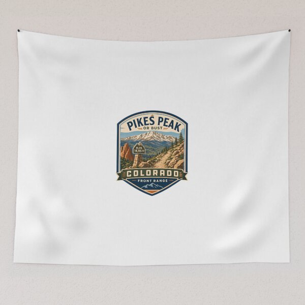 Item preview, Pikes Peak Or Bust Elev. 14,115 Ft Colorado Front Range Mountain Hiking Adventure designed and sold by Simsimah26Parks.