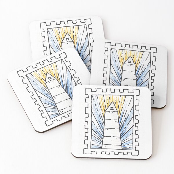 Item preview, Argentina obelisc stamp designed and sold by Cookform.