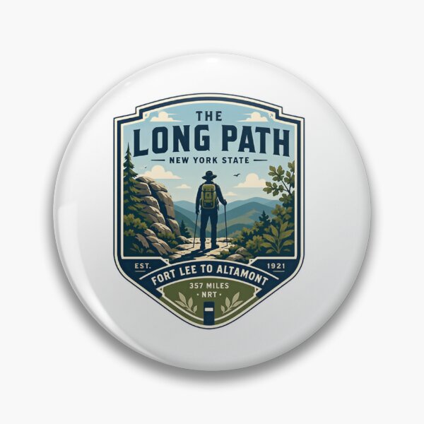Item preview, The Long Path New York State Est. 1921 Fort Lee To Altamont 357 Miles Nrt Long Distance Trail Hiker designed and sold by Simsimah26Parks.