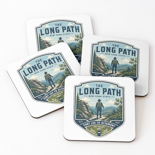 Item preview, The Long Path New York State Est. 1921 Fort Lee To Altamont 357 Miles Nrt Long Distance Trail Hiker designed and sold by Simsimah26Parks.