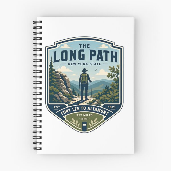 Item preview, The Long Path New York State Est. 1921 Fort Lee To Altamont 357 Miles Nrt Long Distance Trail Hiker designed and sold by Simsimah26Parks.