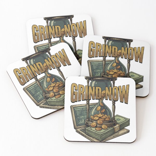 Item preview, Grind Now Time Money designed and sold by WearTheVibe Store.