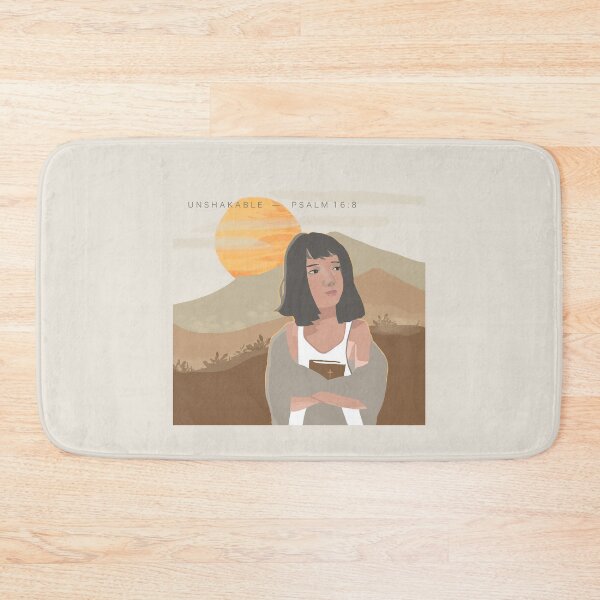 Item preview, Unshakable psalm 16:8 designed and sold by Hephzibahlove.
