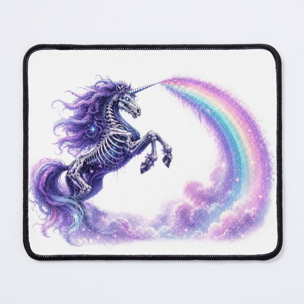 Item preview, Nightmare Unicorn Rainbow designed and sold by UnicornAndRaven .
