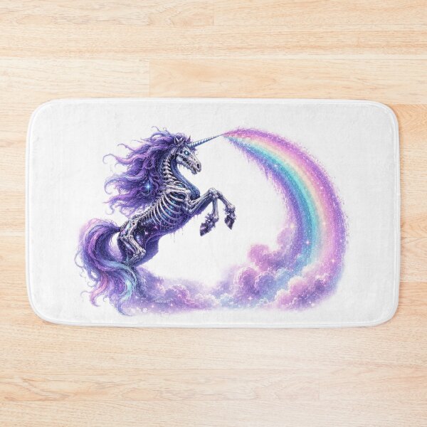 Item preview, Nightmare Unicorn Rainbow designed and sold by UnicornAndRaven .