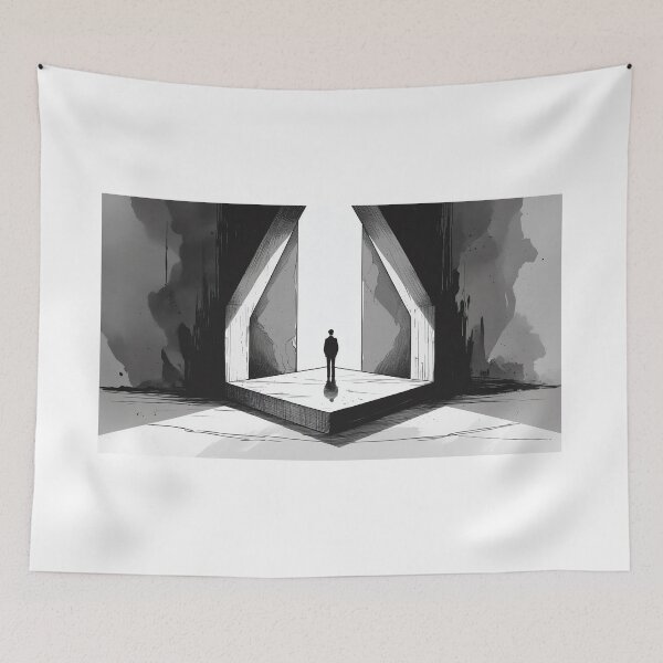 Item preview, Art print Aquarius – The Gate designed and sold by DarkinkArtPrint.