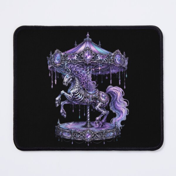 Item preview, Nightmare Carousel Unicorn II designed and sold by UnicornAndRaven .