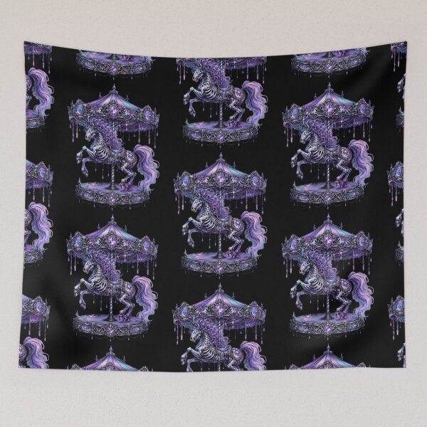 Item preview, Nightmare Carousel Unicorn II designed and sold by UnicornAndRaven .