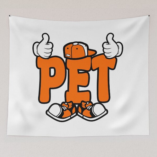 Item preview, PET - PETS Street Lettering Cartoon Character designed and sold by NFTWords.