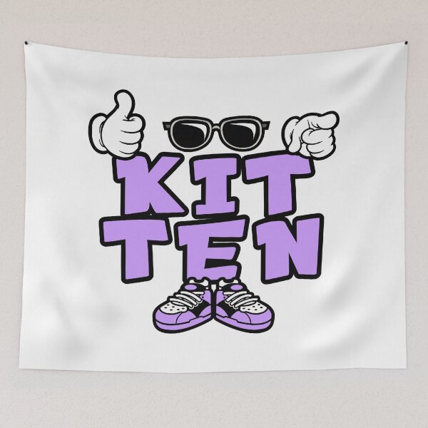 Item preview, KITTEN - PETS Graffiti Character Bold Popart designed and sold by NFTWords.