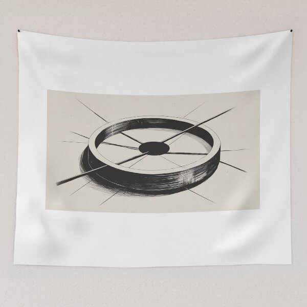 Item preview, Art print Sagittarius – The Wheel designed and sold by DarkinkArtPrint.