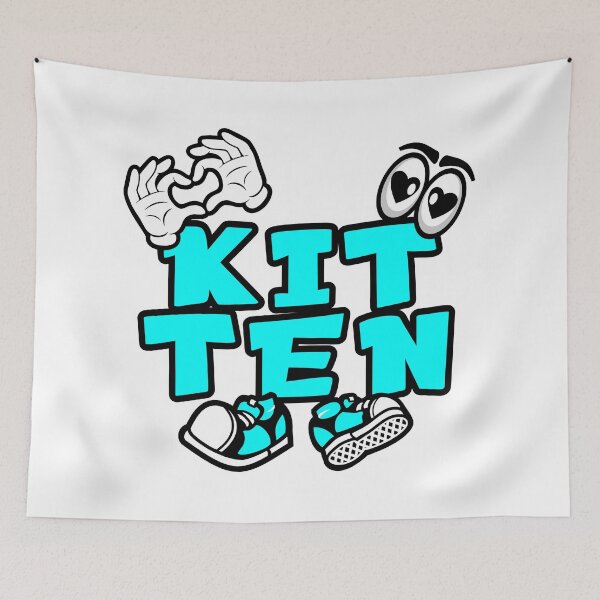 Item preview, KITTEN - PETS Comic Character Bold Urban designed and sold by NFTWords.