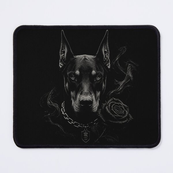 Item preview, Dark Doberman Pinscher Dog Lover Design designed and sold by DesignedByMarty.