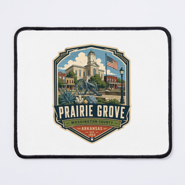 Item preview, Prairie Grove Washington County Arkansas Est. 1862 Local History Souvenir designed and sold by Simsimah26Parks.