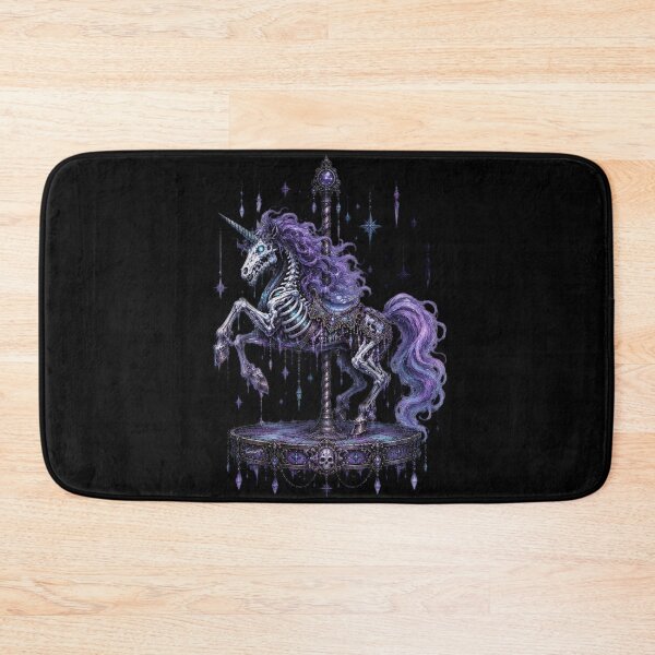 Item preview, Nightmare Carousel Unicorn designed and sold by UnicornAndRaven .