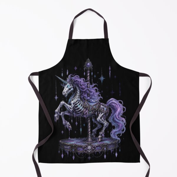 Item preview, Nightmare Carousel Unicorn designed and sold by UnicornAndRaven .