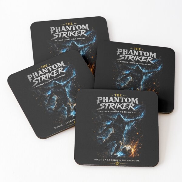 Item preview, The Phantom Striker Football Graphic T-Shirt designed and sold by LegendCourt.