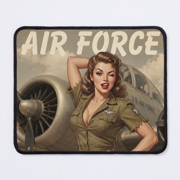 Item preview, Military Pin-Up - Join the Air Force! designed and sold by AiFantasticArt.