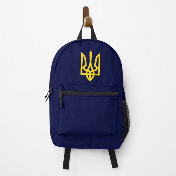 Item preview, Ukraine Tryzub Yellow Big designed and sold by Lapky Shop.