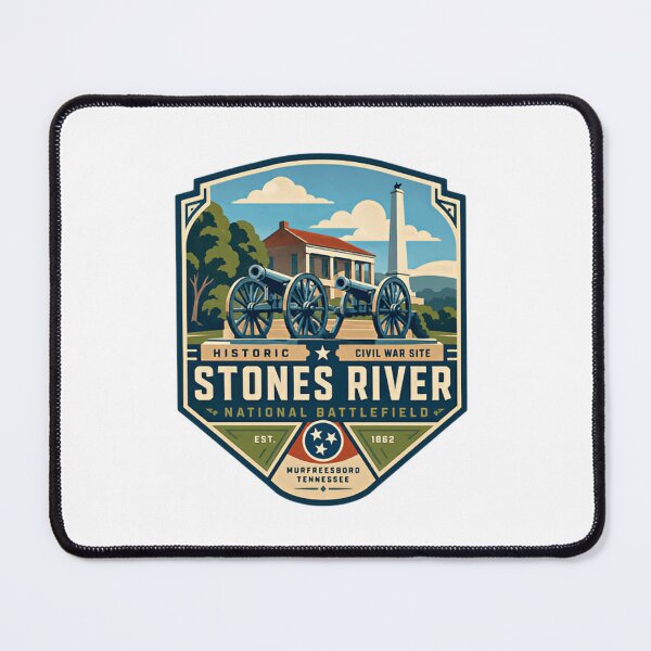 Item preview, Stones River National Battlefield Historic Civil War Site Murfreesboro Tennessee History Buff designed and sold by Simsimah26Parks.