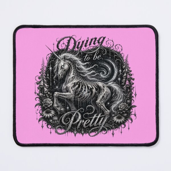 Item preview, Dying to be Pretty Nightmare Unicorn designed and sold by UnicornAndRaven .
