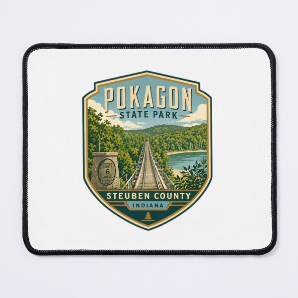 Item preview, Pokagon State Park Steuben County Indiana State Park Travel designed and sold by Simsimah26Parks.