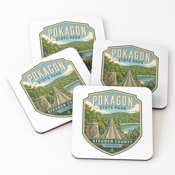 Item preview, Pokagon State Park Steuben County Indiana State Park Travel designed and sold by Simsimah26Parks.