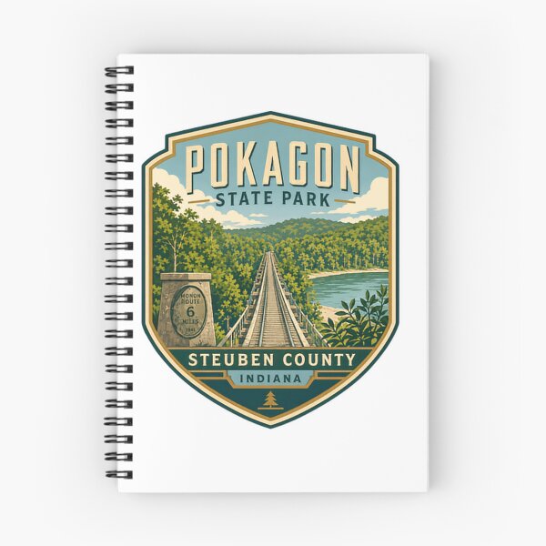 Item preview, Pokagon State Park Steuben County Indiana State Park Travel designed and sold by Simsimah26Parks.