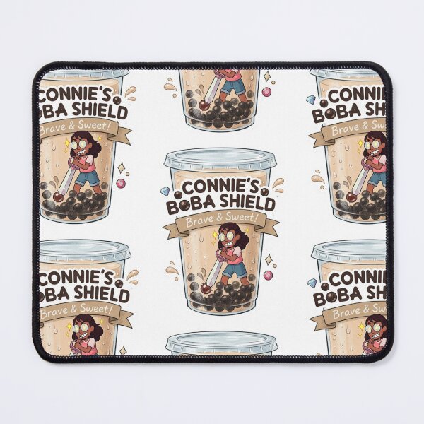 Item preview, Connie's Boba Shield Milk Tea - Cute Bubble Tea Cup designed and sold by 0Zetgest.