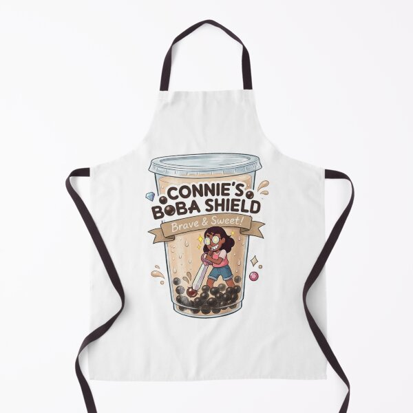 Item preview, Connie's Boba Shield Milk Tea - Cute Bubble Tea Cup designed and sold by 0Zetgest.