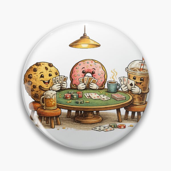 Item preview, Breakfast Squad Funny Cartoon Food Party Retro Vintage Design designed and sold by CreativeNest Prints.