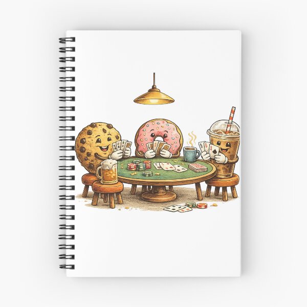 Item preview, Breakfast Squad Funny Cartoon Food Party Retro Vintage Design designed and sold by CreativeNest Prints.