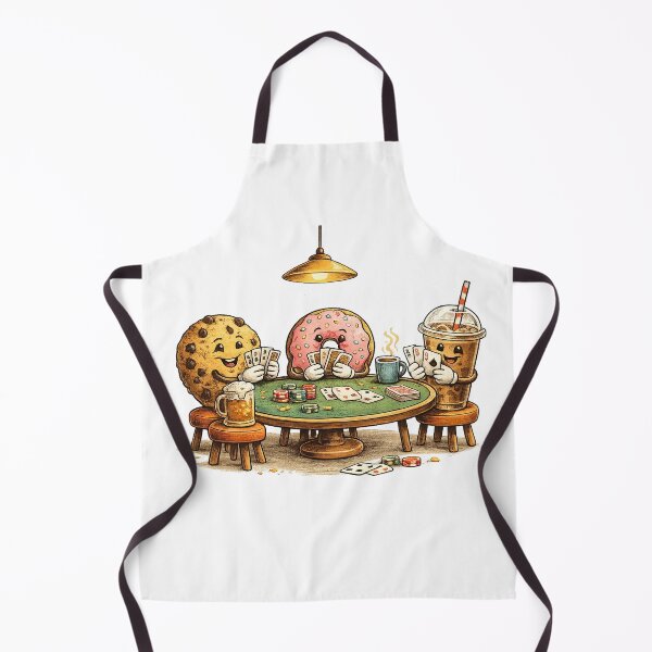 Item preview, Breakfast Squad Funny Cartoon Food Party Retro Vintage Design designed and sold by CreativeNest Prints.