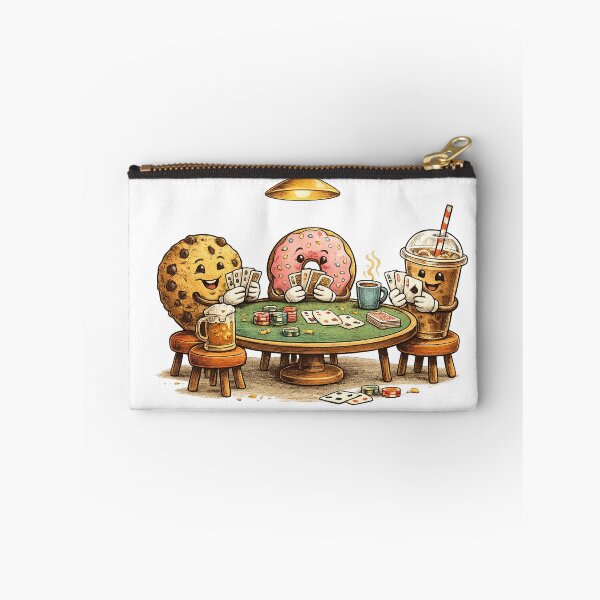 Item preview, Breakfast Squad Funny Cartoon Food Party Retro Vintage Design designed and sold by CreativeNest Prints.