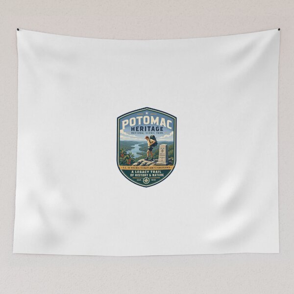 Item preview, Potomac Heritage National Scenic Trail D.C. Virginia Maryland Pennsylvania Legacy Trail History Nature Hiker Backpacker designed and sold by Simsimah26Parks.