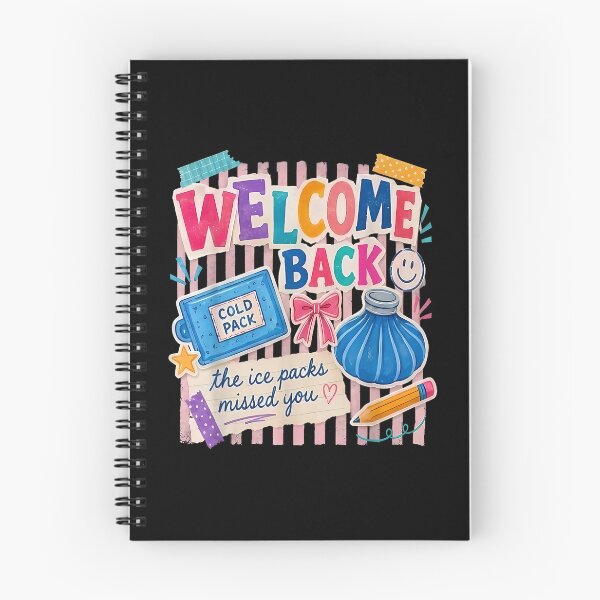 Item preview, welcome back the ice packs missed you school nurse  designed and sold by 3INEKMIZAN.