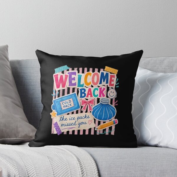 Item preview, welcome back the ice packs missed you school nurse  designed and sold by 3INEKMIZAN.