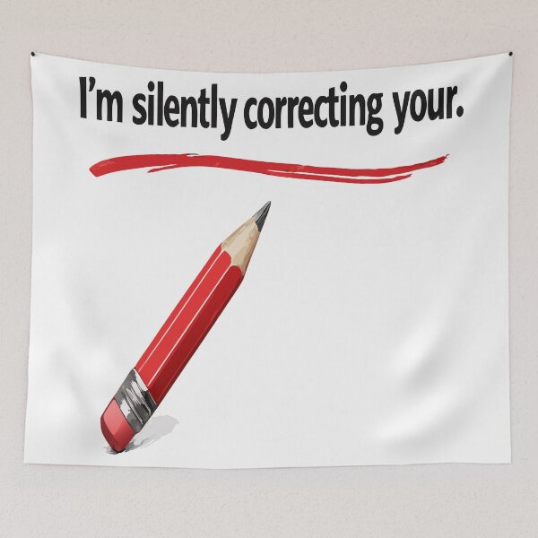 Item preview, Funny Grammar Correction Shirt for English Teachers designed and sold by Sunday.Supply.
