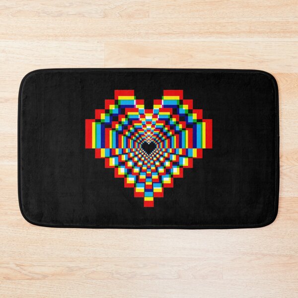 Item preview, Dark Pixel Heart - CMYK 2 designed and sold by animinimal.