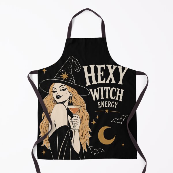 Item preview, Hexy Witch Energy Vintage Halloween Witch | Dark Cute Gothic Witch Graphic designed and sold by MonNoir.
