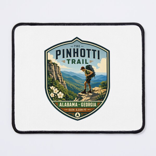 Item preview, The Pinhotti Trail Alabama Georgia Hiker Backpacking Long Distance designed and sold by Simsimah26Parks.