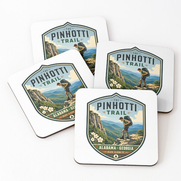 Item preview, The Pinhotti Trail Alabama Georgia Hiker Backpacking Long Distance designed and sold by Simsimah26Parks.