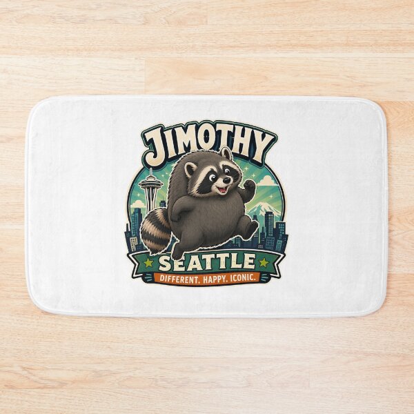 Item preview, Jimothy Seattle Different Happy Iconic Raccoon designed and sold by TSshirtShoppe.