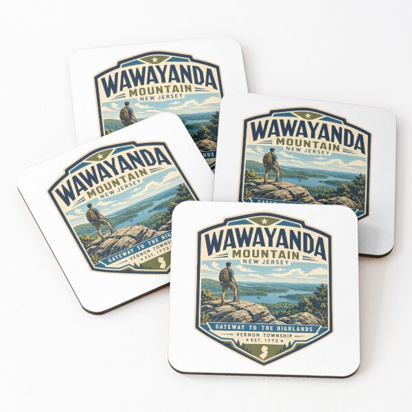 Item preview, Wawayanda Mountain New Jersey Gateway To The Highlands Vernon Township Est. 1772 Hiker Traveler Outdoors designed and sold by Simsimah26Parks.