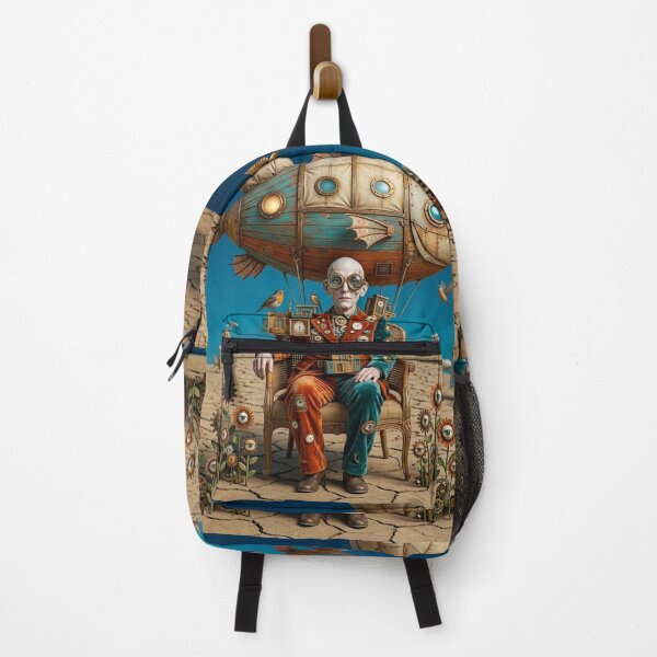 Item preview, Fish Zeppelin and Surrealist Traveler designed and sold by snoWorkshop.